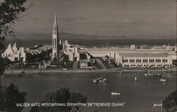 Golden Gate International Exposition 39 Treasure Island Postcard