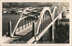 Umpqua River Bridge, Oregon Reedsport, OR Postcard Postcard Postcard