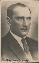 Mustafa Kemal Pasha, Turkey Postcard