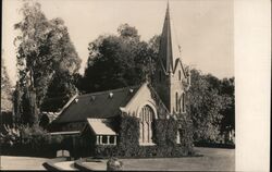 Little Church of the Flowers, Forest Lawn Glendale CA Postcard