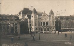 Helsinki Finnish National Theatre Finland Postcard Postcard Postcard