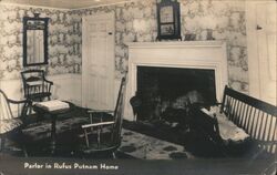 Parlor in Rufus Putnam Home, Campus Martius State Memorial Museum Marietta, OH Postcard Postcard Postcard