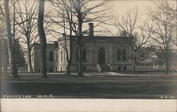 Physics Lab, Massachusetts Agricultural College Postcard