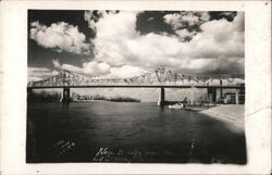 New Bridge Over Mississippi River La Crosse, WI Postcard Postcard Postcard