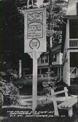 Ye Olde Swiftwater Inn Sign, Swiftwater, PA Postcard