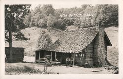 Allen Sutton Cabin, Big Branch, Cosby, TN Postcard