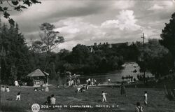 Lago de Chapultepec, Mexico, D.F. Postcard