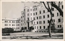 Santa Fe Railway Coast Lines Hospital Los Angeles, CA Postcard Postcard Postcard