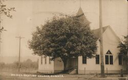 Baptist Church, Sumner, Washington Postcard Postcard Postcard