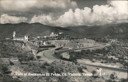 Vista al Restaurant El Peñón, Cd. Victoria, Tamps. Tamaulipas Mexico Postcard Postcard Postcard