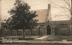 Presbyterian Church, Wolfville, NS Postcard