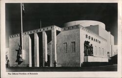 Romania Pavilion, 1939 New York World's Fair Postcard