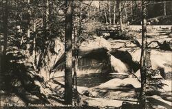 The Basin, Franconia Notch, Lincoln NH Postcard