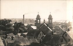 Cape Ann Our Lady of Good Voyage, Gloucester Harbor Massachusetts Postcard Postcard Postcard