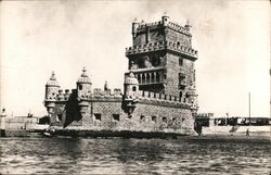 Torre de Belém, Lisbon, Portugal Postcard