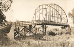 Bridge over a Creek Postcard