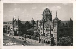 Victoria Terminus, Bombay Postcard