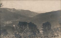 Grand View Mountain Scenery Postcard