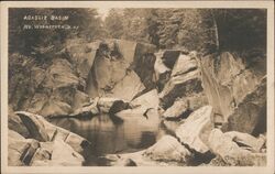 Agassiz Basin, North Woodstock, NH Postcard