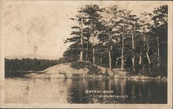 Greens Basin, Lake Winnipesaukee Postcard