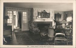 Parlor, Peckett's, On Sugar-Hill, Franconia, NH New Hampshire Postcard Postcard Postcard