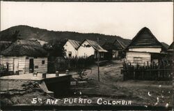 5th Ave - Puerto Colombia Postcard