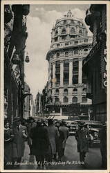 Florida and Diag. Ple. R.S.Peña, Buenos Aires Postcard