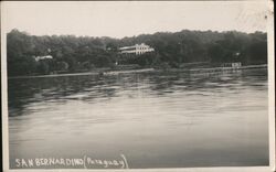 San Bernardino, Paraguay Lakeside View Postcard