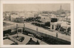 Bird's-eye view of Montevideo from Park Hotel Postcard