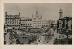 Uruguay - Montevideo. Plaza de la Republica Postcard