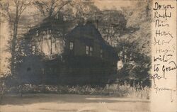 House with Garden Postcard