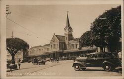 Campinas Train Station, Sao Paulo, Brazil Postcard