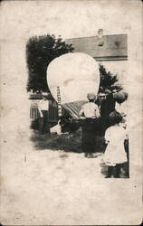 Burleigh A. C. Mini Hot Air Balloon Hot Air Balloons Postcard Postcard Postcard