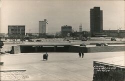 Ciudad Universitaria Mexico Postcard