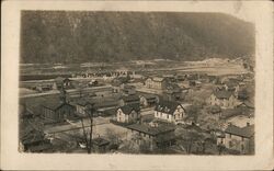 Rowlesburg WV Bird's-eye View West Virginia Postcard Postcard Postcard