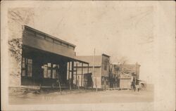 Ames, Kansas - Main Street Postcard