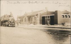 New Depot, Canadian, Texas Postcard