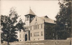 Public School Bldg Clinton Tenn Tennessee Postcard Postcard Postcard