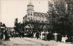 Indian Baths Hotel, Hot Springs, South Dakota Postcard Postcard Postcard