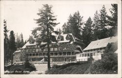 Glacier Point Hotel, Yosemite Postcard