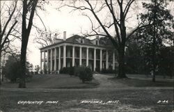 Carpenter Home, Natchez, Miss. Postcard