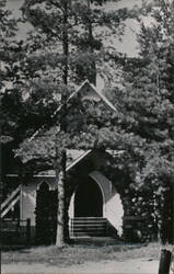 Episcopal Church, Bois Blanc Island Points Aux Pins, MI Postcard Postcard Postcard