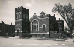 First Presbyterian Church, Madison, Nebraska Postcard