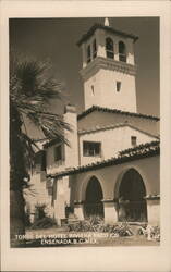 Torre del Hotel Riviera Pacifico, Ensenada, BC, Mexico Postcard