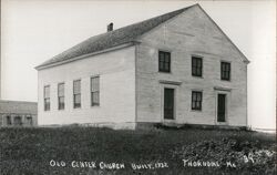 Old Center Church, Thorndike, Maine Postcard