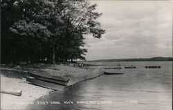 Kennebunk Fish & Game Assn Beach, Unity, Maine R&B Postcard Postcard Postcard