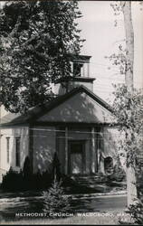 Methodist Church, Waldoboro, Maine Postcard