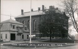 York County Jail, Alfred, Maine Postcard Postcard Postcard