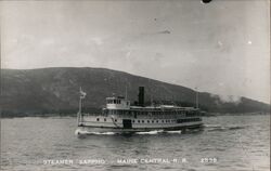 Steamer "Sappho" - Maine Central R.R. Postcard