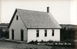 Methodist Church, North Perry, Maine Postcard